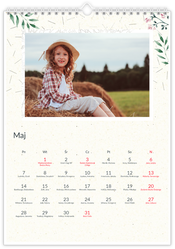 Kalendarz Prezent dla dziadków